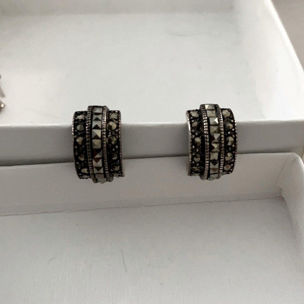 Marcasite earrings